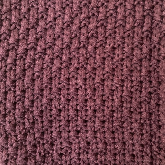 The Royal Standard Women’s Dark Purple Cardigan Sweater with Pockets - Picture 5 of 6